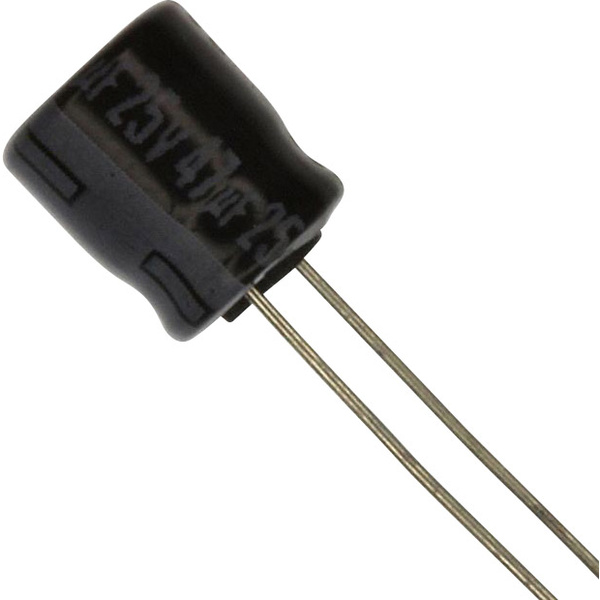 Panasonic ECE-A1EKA470 Elektrolyt-Kondensator radial bedrahtet 2.5mm 47 µF 25V 20% (Ø) 6.3mm