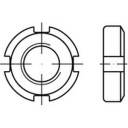 TOOLCRAFT 147156 Nutmuttern M50 DIN 70852 Stahl 1 St.