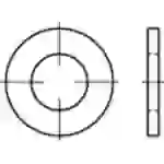 TOOLCRAFT Unterlegscheibe 23 mm 39 mm Stahl galvanisch verzinkt 100 St. 147821 TOOLCRAFT Unterlegscheibe 23 mm 39 mm Stahl galvanisch verzinkt 100 St. 147821