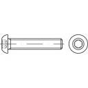 TOOLCRAFT 148131 Linsenschrauben M8 55mm Innensechskant Stahl 200St.