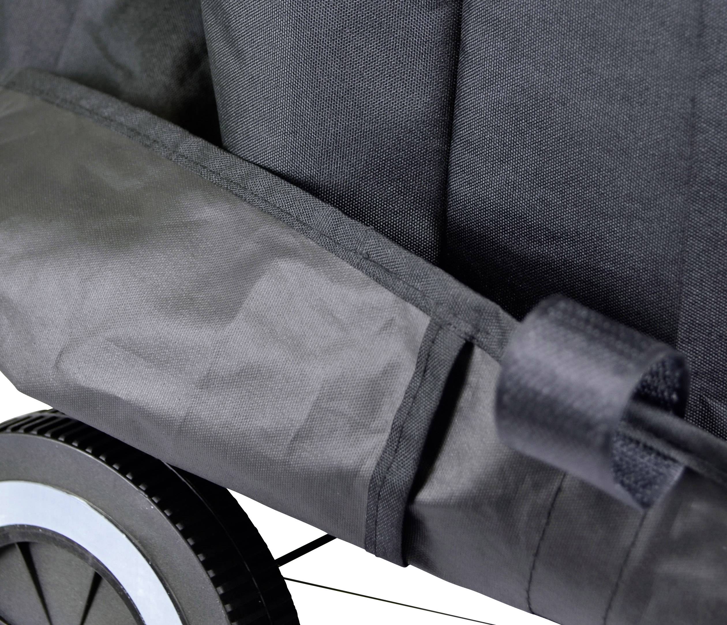 Jim Beam Grill Abdeckhaube Schwarz für Kugelgrills bis 57cm Durchmesser