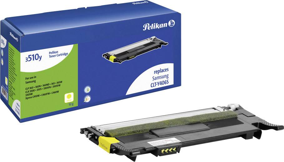 Pelikan Toner ersetzt Samsung CLT-Y406S Kompatibel Gelb 1550 Seiten 3510Y 4229731