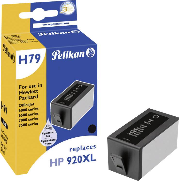 Pelikan Druckerpatrone ersetzt HP 920, 920XL Kompatibel Schwarz H79 4108999
