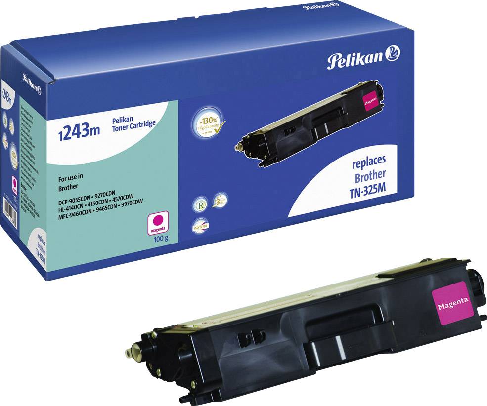 Toner kompatibel mit Brother TN-325m 3.500 Seiten magenta