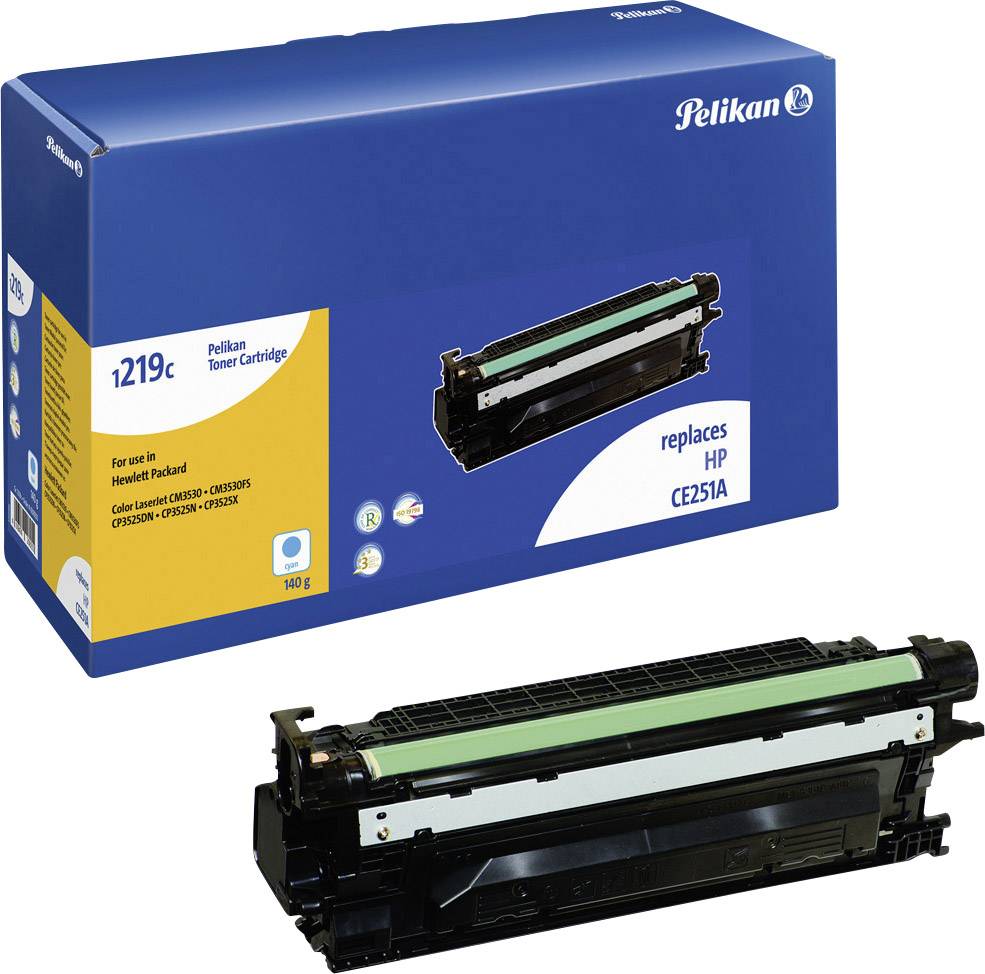Pelikan Toner ersetzt HP 504A, CE251A Kompatibel Cyan 8750 Seiten 1219C 4208255
