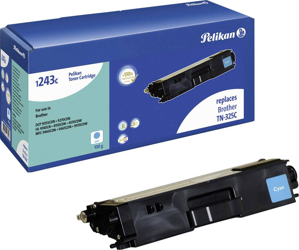 Toner kompatibel mit Brother TN-325c 3.500 Seiten cyan