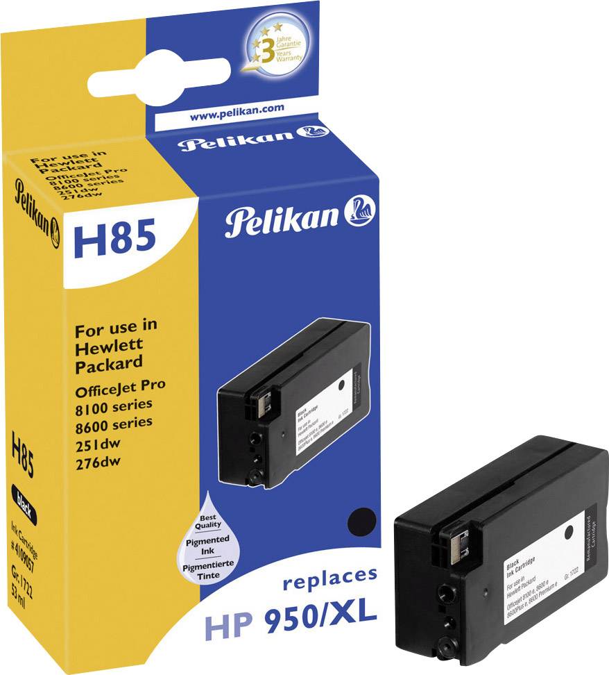 Pelikan Druckerpatrone ersetzt HP 950, 950XL Kompatibel Schwarz H85 4109057