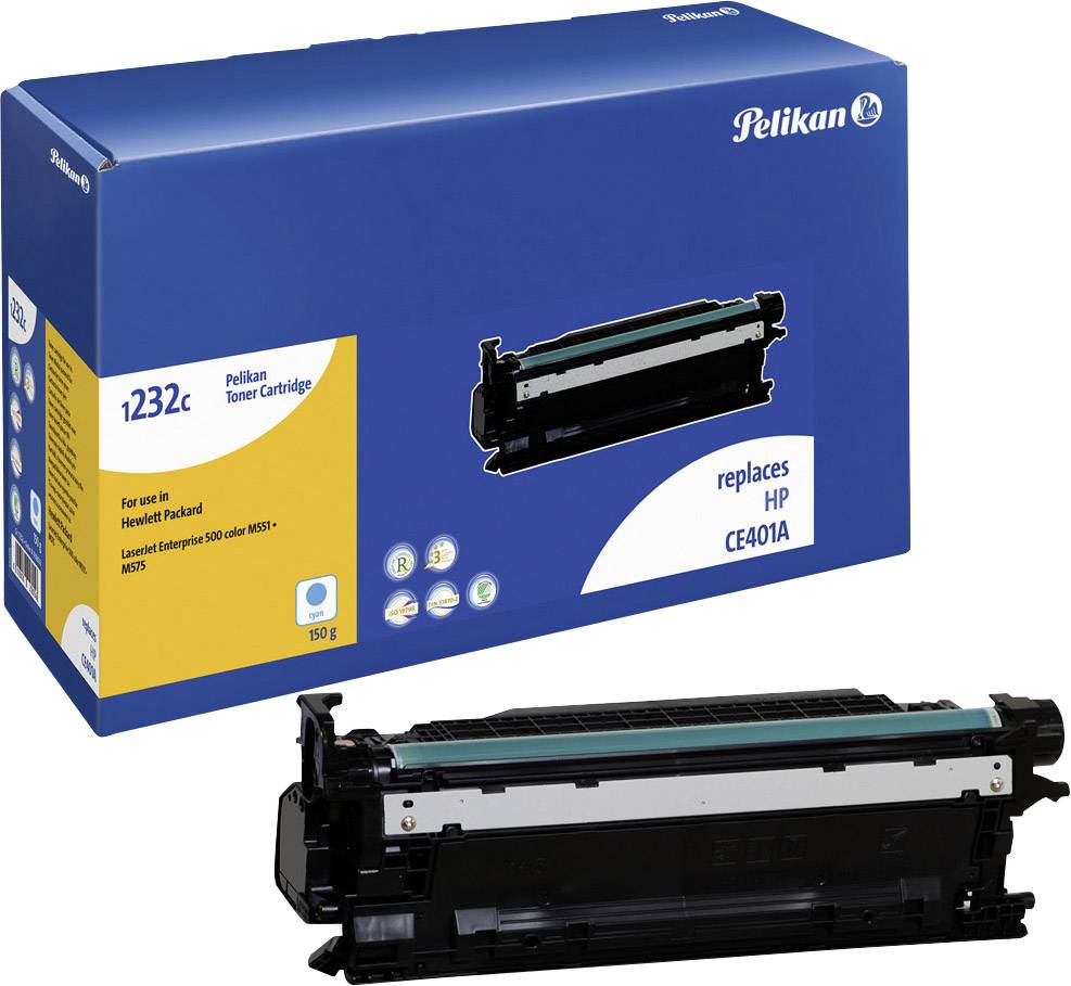 Pelikan Toner ersetzt HP 507A, CE401A Kompatibel Cyan 9150 Seiten 1232C 4218056