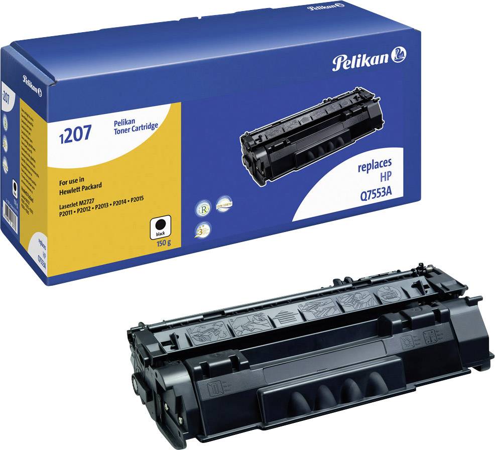 Pelikan Toner ersetzt HP 53A, Q7553A Kompatibel Schwarz 4050 Seiten 1207SR 627773