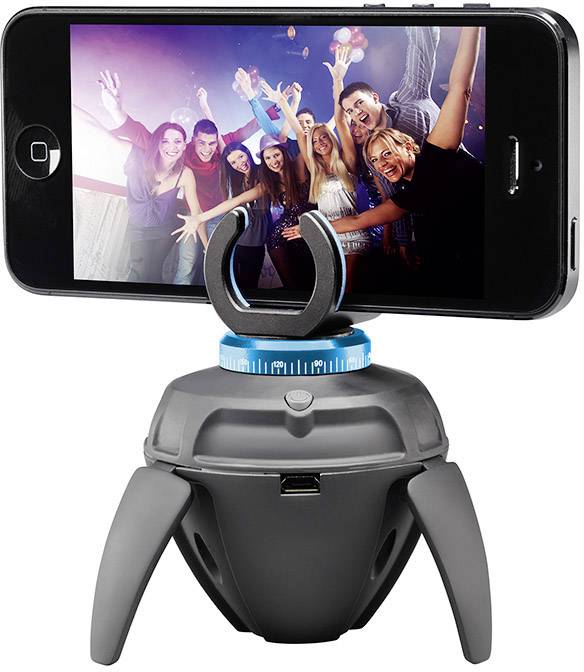 Cullmann SMARTpano 360 Spezialstativ 1/4 Zoll Arbeitshöhe=6.3 cm Schwarz Für Smartphones und GoPro