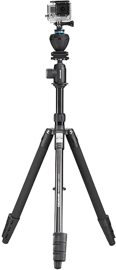 Cullmann SMARTpano 360 Spezialstativ 1/4 Zoll Arbeitshöhe=6.3 cm Schwarz Für Smartphones und GoPro
