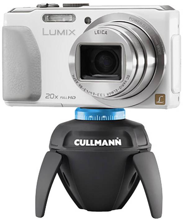 Cullmann SMARTpano 360 Spezialstativ 1/4 Zoll Arbeitshöhe=6.3 cm Schwarz Für Smartphones und GoPro