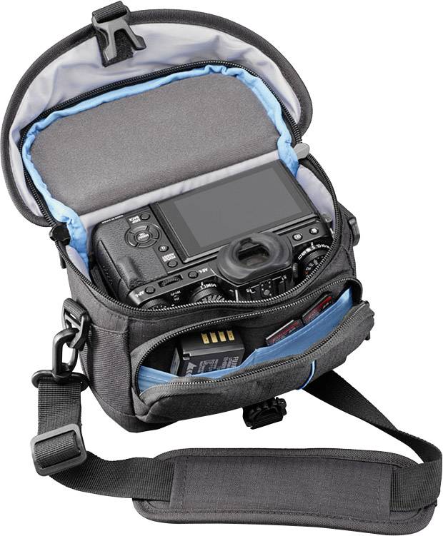 Cullmann PANAMA Vario 200 Kamerahülle Innenmaß (B x H x T) 140 x 90 x 75 mm Wasserdicht Schwarz