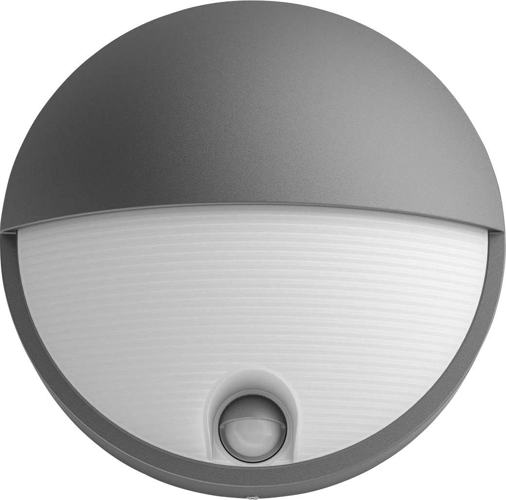 Philips LED Capricorn 164569316 LED-Außenwandleuchte mit Bewegungsmelder LED LED fest eingebaut 6W Anthrazit
