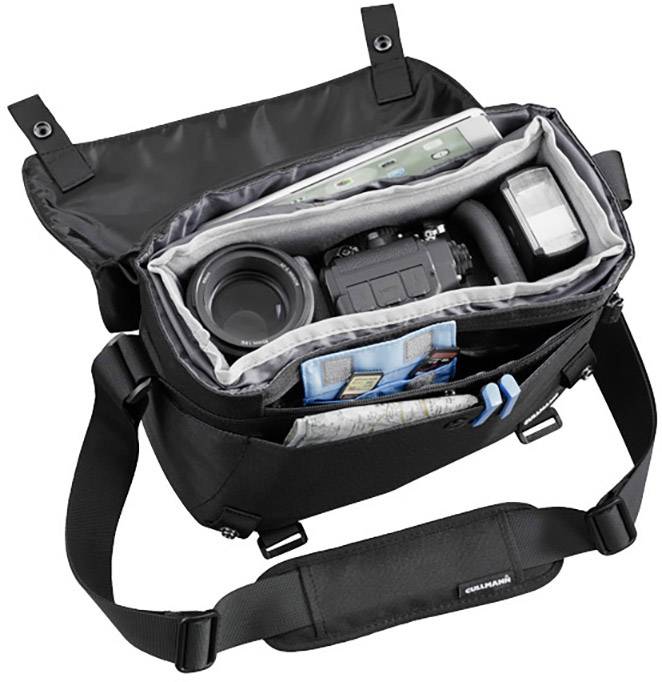Cullmann MADRID TWO Maxima 320+ Kameratasche Innenmaß (B x H x T) 270 x 220 x 100 mm Notebookfach, Wasserdicht, Tabletfach Schwarz