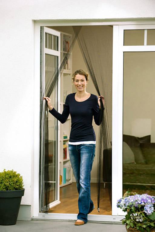 TESA COMFORT 55910-00021-00 Tür-Fliegengitter (B x H) 1200mm x 2500mm Anthrazit 1St.