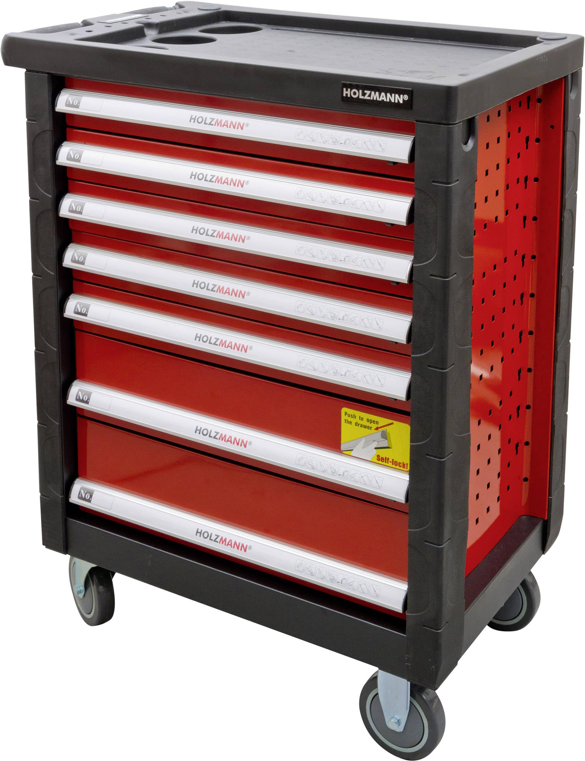 Holzmann Maschinen WW790W Werkstattwagen Herstellerfarbe: Rot