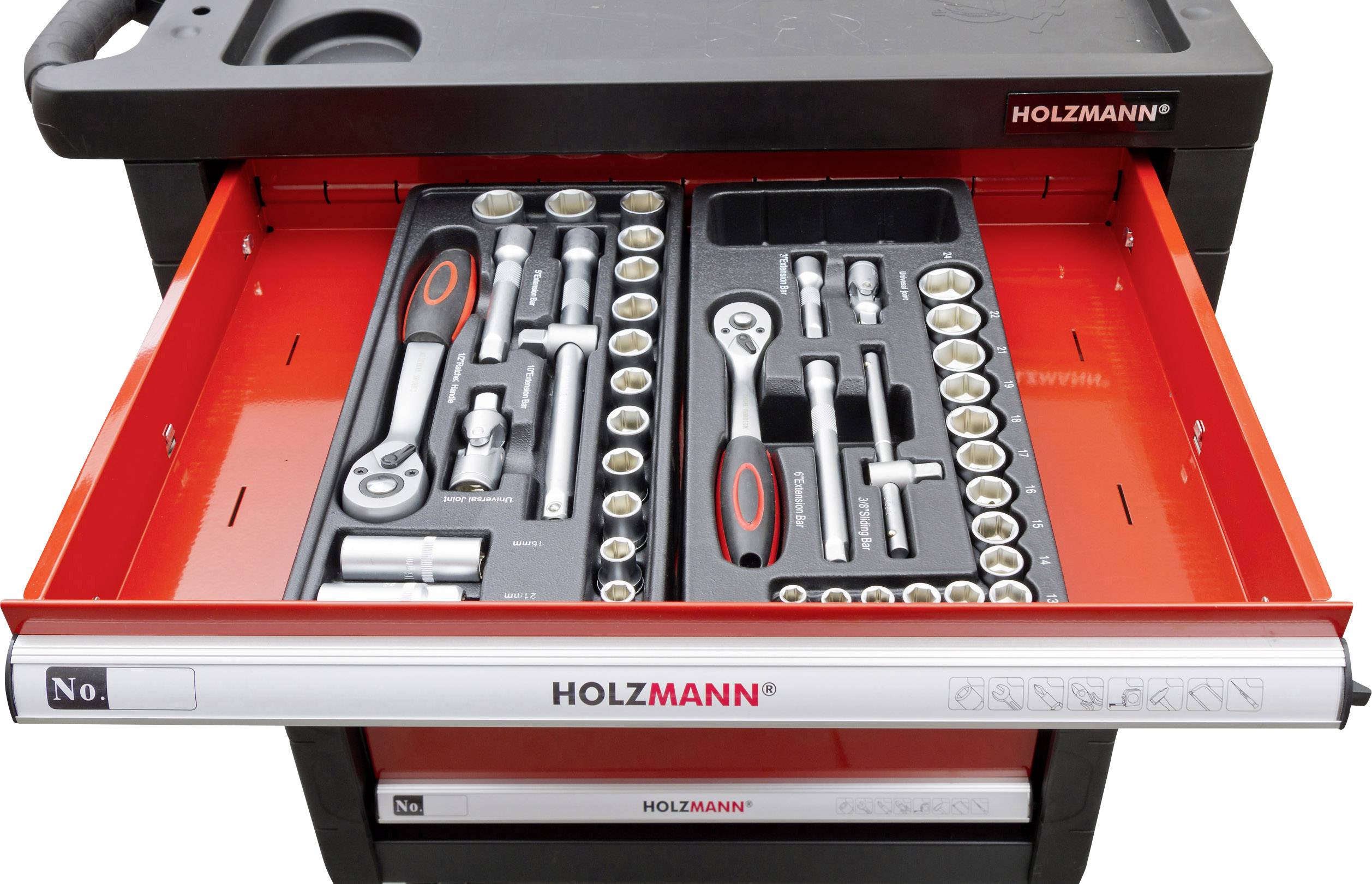 Holzmann Maschinen WW790W Werkstattwagen Herstellerfarbe: Rot