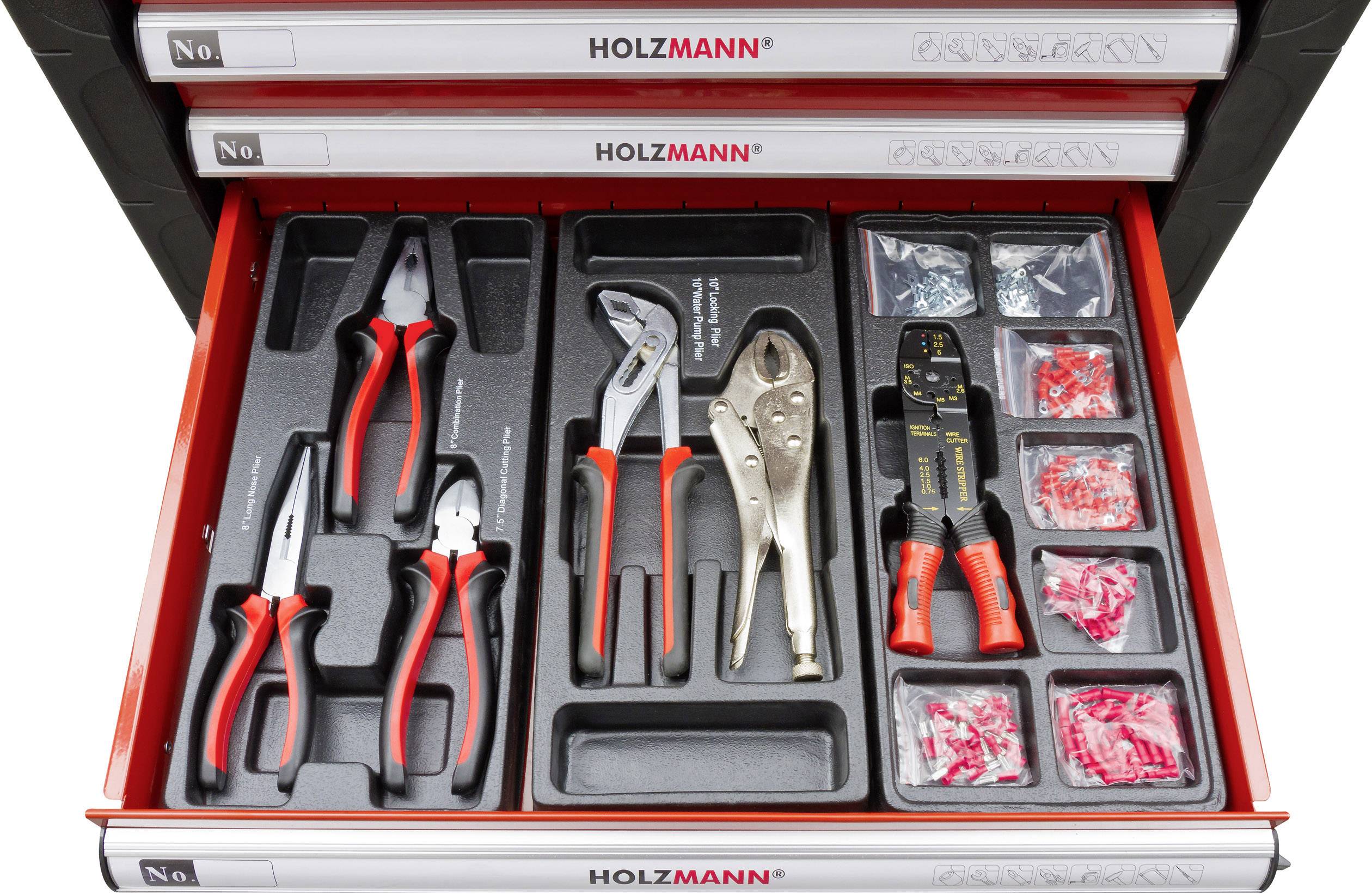 Holzmann Maschinen WW790W Werkstattwagen Herstellerfarbe: Rot