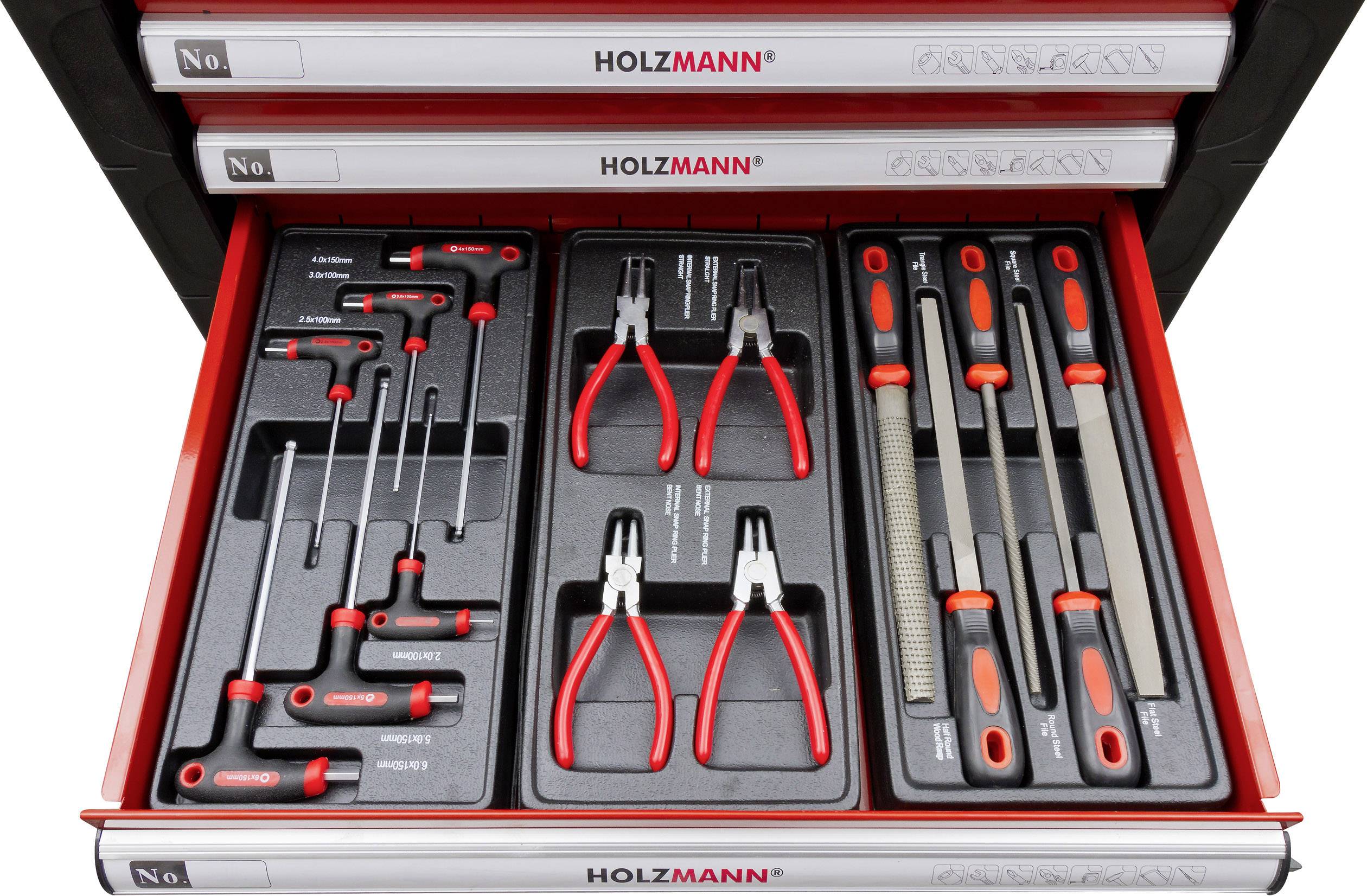 Holzmann Maschinen WW790W Werkstattwagen Herstellerfarbe: Rot
