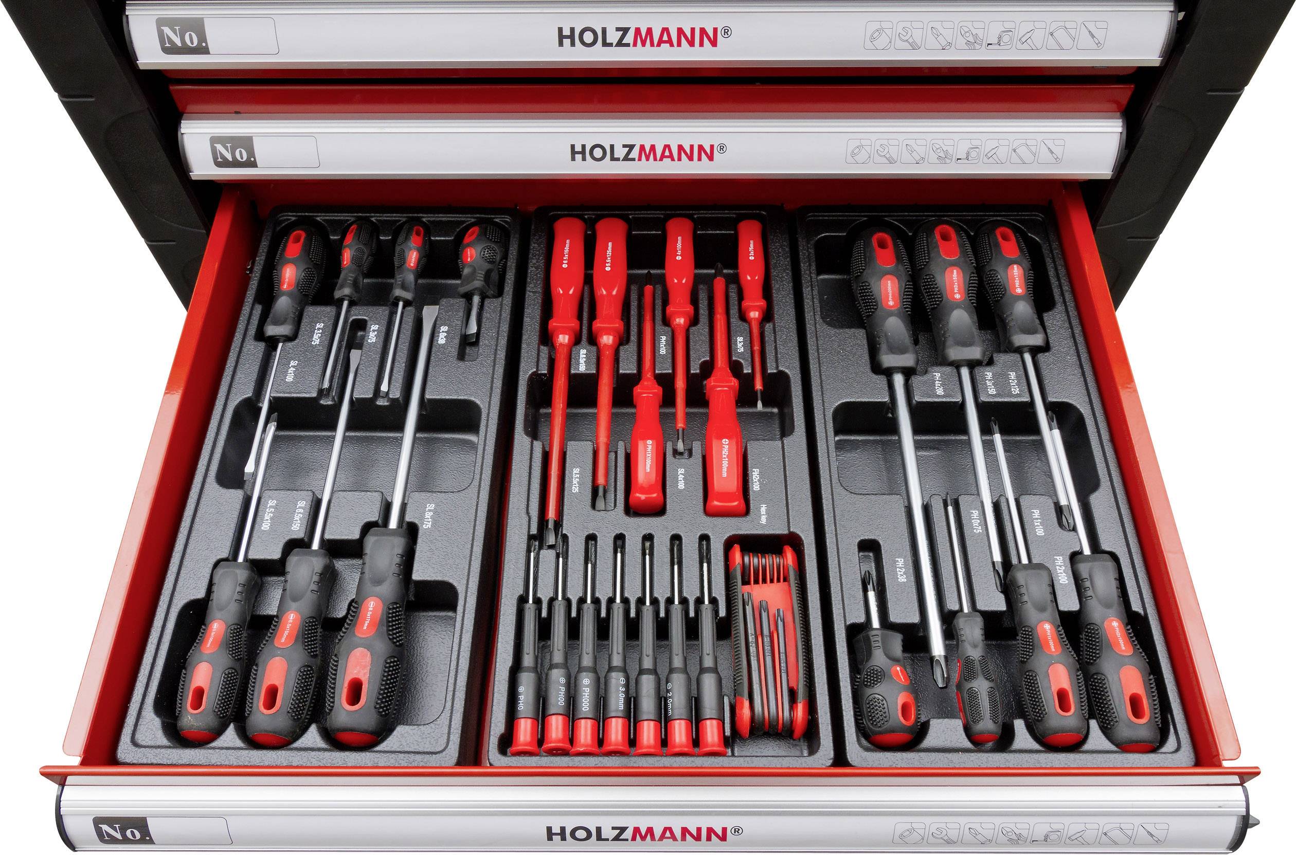 Holzmann Maschinen WW790W Werkstattwagen Herstellerfarbe: Rot