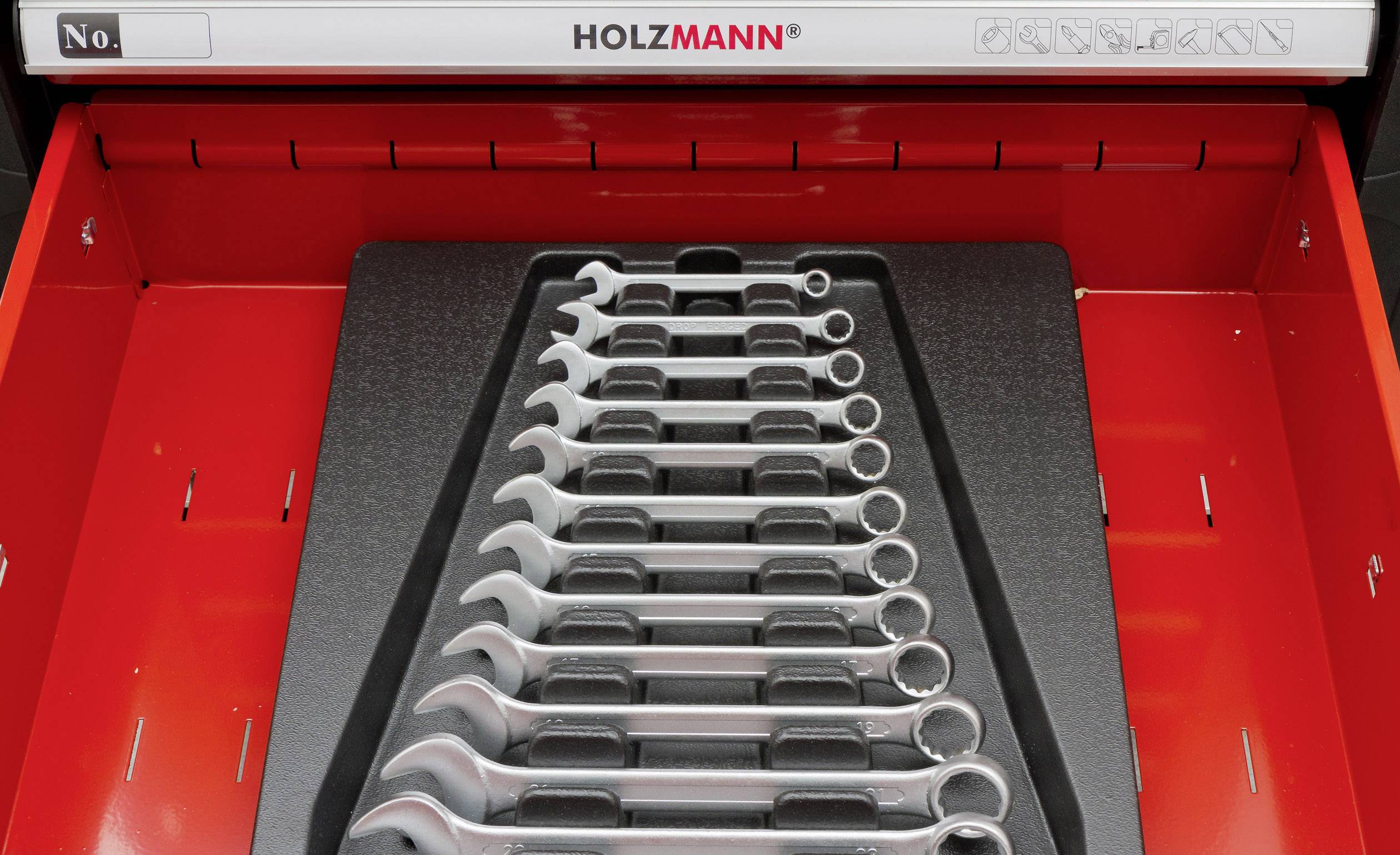 Holzmann Maschinen WW790W Werkstattwagen Herstellerfarbe: Rot