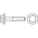 TOOLCRAFT 148371 Sechskantschrauben mit Flansch M12 40mm Außensechskant Stahl zinklamellenbeschichtet 100St.