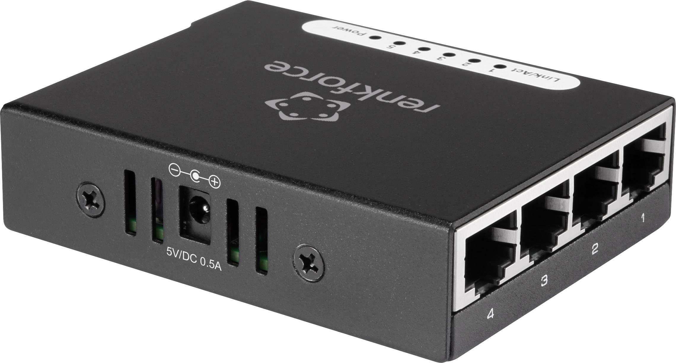 Renkforce RF4451433 Netzwerk Switch 5 Port 100MBit/s USB