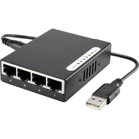 Renkforce RF-4451433 Netzwerk Switch 5 Port 100 MBit/s USB-Stromversorgung Renkforce RF-4451433 Netzwerk Switch 5 Port 100 MBit/s USB-Stromversorgung