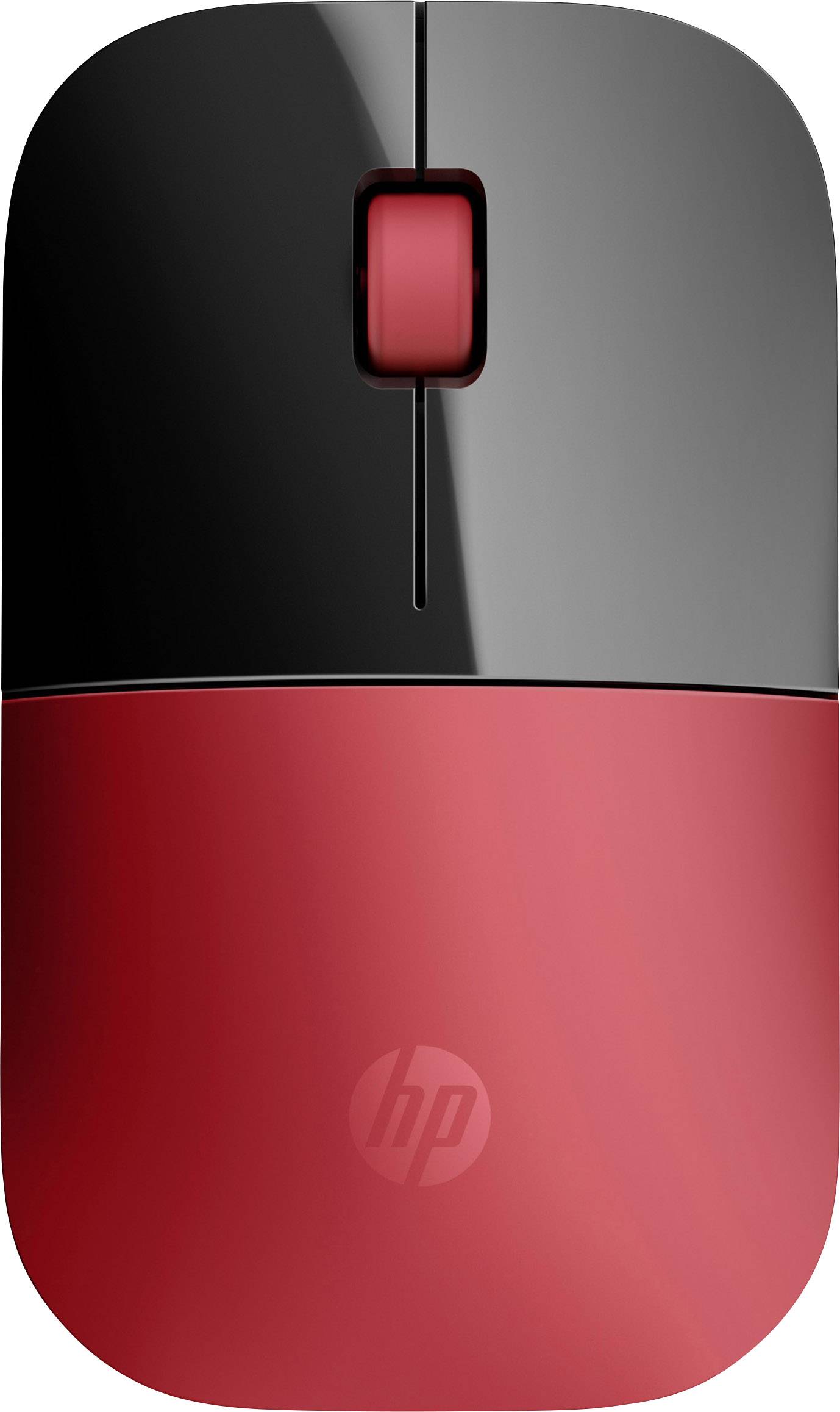 HP Z3700 Maus Funk Optisch Schwarz, Rot 3 Tasten 1200 dpi