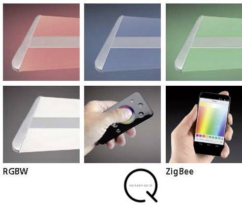 Paul Neuhaus Q® LED-Tischlampe Q®-Riller  LED fest eingebaut 10 W RGBW