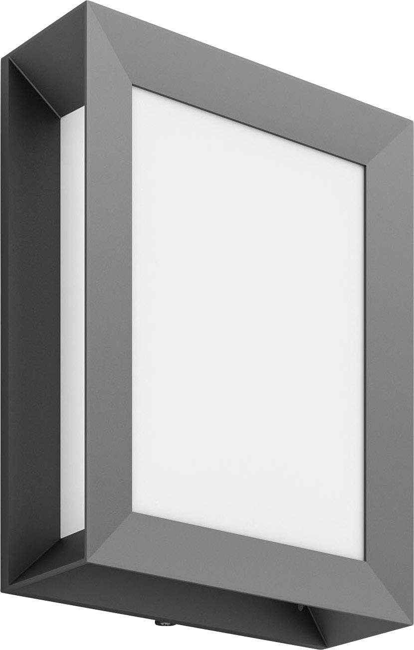 Philips Lighting Karp 172939316 LED-Außenwandleuchte LED LED fest eingebaut 6W Anthrazit