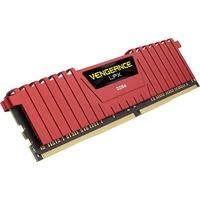 Corsair PC-Arbeitsspeicher Kit Vengeance® LPX Red CMK16GX4M2A2133C13R 16 GB 2 x 8 GB DDR4-RAM 2133 MHz CL13 15-15-28 Corsair PC-Arbeitsspeicher Kit Vengeance® LPX Red CMK16GX4M2A2133C13R 16 GB 2 x 8 GB DDR4-RAM 2133 MHz CL13 15-15-28