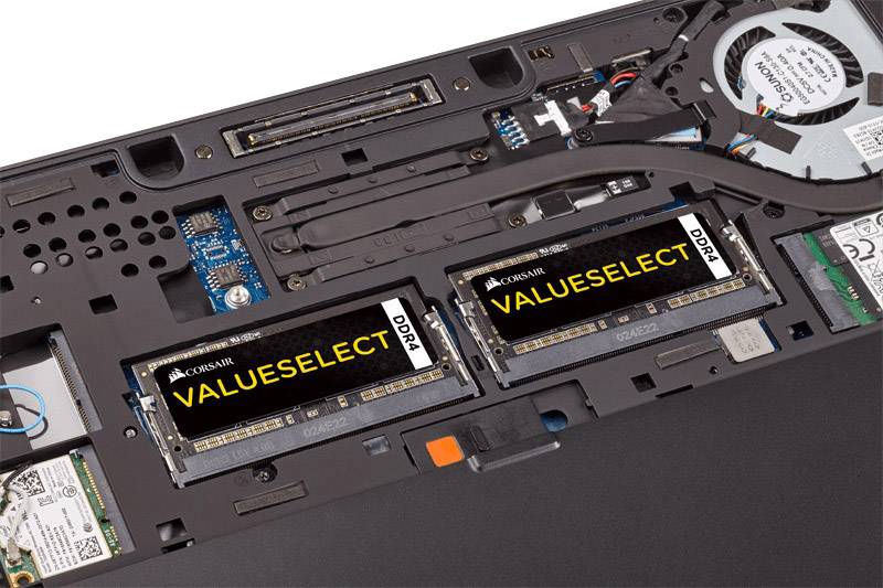 Corsair Value Select Laptop-Arbeitsspeicher Kit DDR4 16 GB 2 x 8 GB 2133 MHz 260pin SO-DIMM CL15-15-15-36 CMSO16GX4M2A2133C15