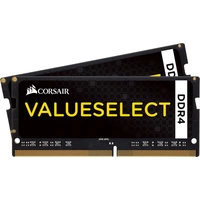 Corsair Value Select Laptop-Arbeitsspeicher Kit DDR4 16GB 2 x 8GB 2133MHz 260pin SO-DIMM CL15-15-15-36 CMSO16GX4M2A2133C15 Corsair Value Select Laptop-Arbeitsspeicher Kit DDR4 16GB 2 x 8GB 2133MHz 260pin SO-DIMM CL15-15-15-36 CMSO16GX4M2A2133C15