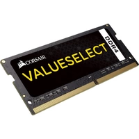 Corsair Value Select Laptop-Arbeitsspeicher Kit DDR4 16GB 2 x 8GB 2133MHz 260pin SO-DIMM CL15-15-15-36 CMSO16GX4M2A2133C15 Corsair Value Select Laptop-Arbeitsspeicher Kit DDR4 16GB 2 x 8GB 2133MHz 260pin SO-DIMM CL15-15-15-36 CMSO16GX4M2A2133C15