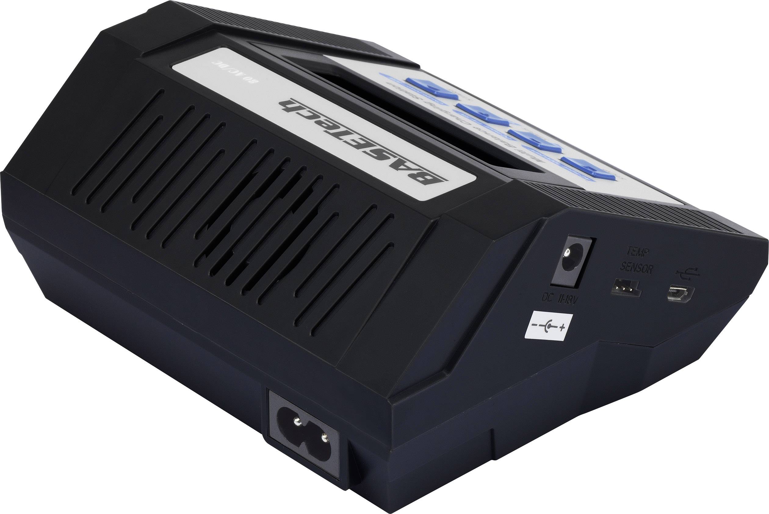 Basetech Modellbau-Multifunktionsladegerät 100 V, 240 V, 12V 10A Blei, NiMH, NiCd, LiPo, LiIon, LiHV, Blei-Calcium