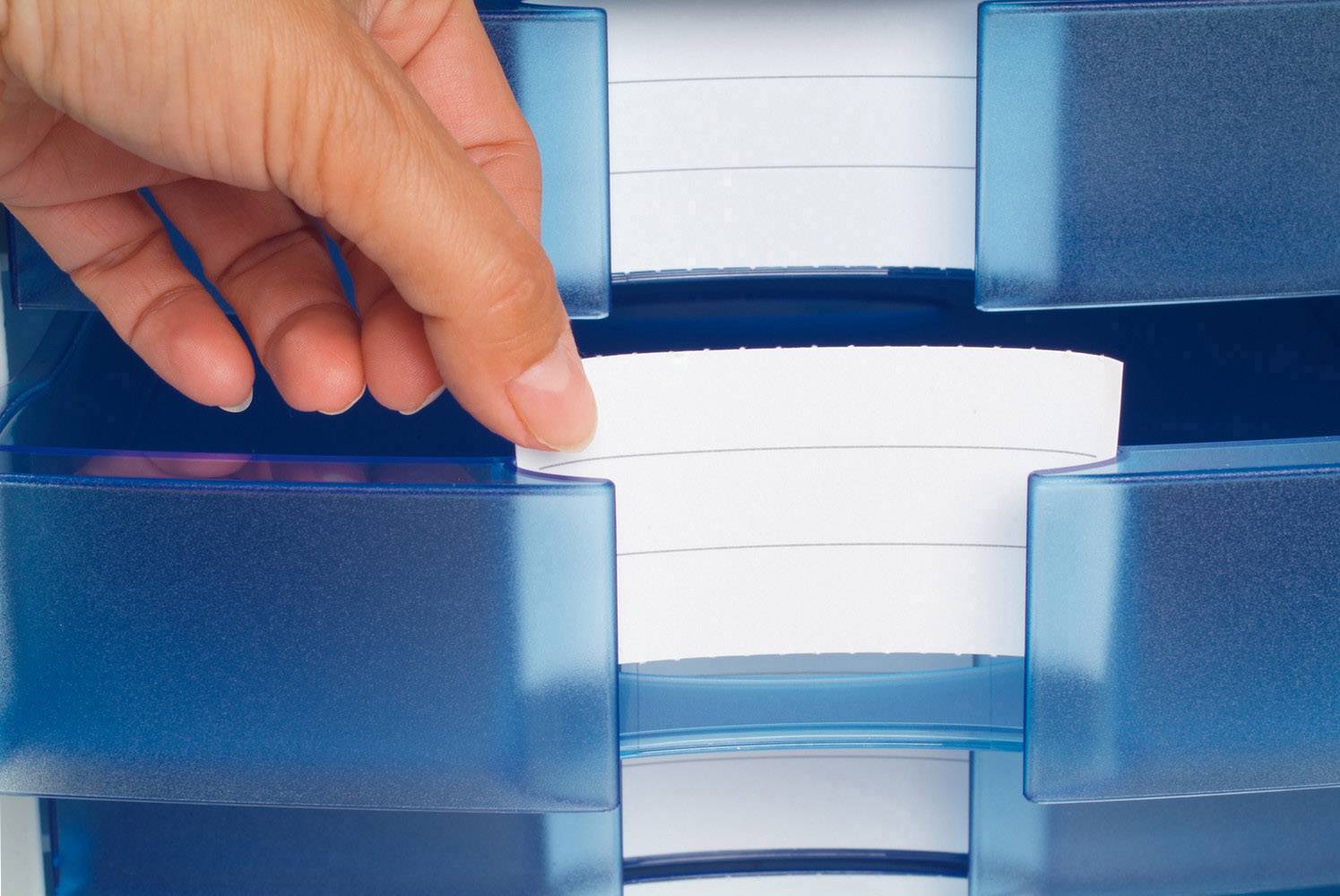 HAN HAN Bürobox IMPULS /1010-X-14 bis C4 Kunststoff lichtgrau/blau