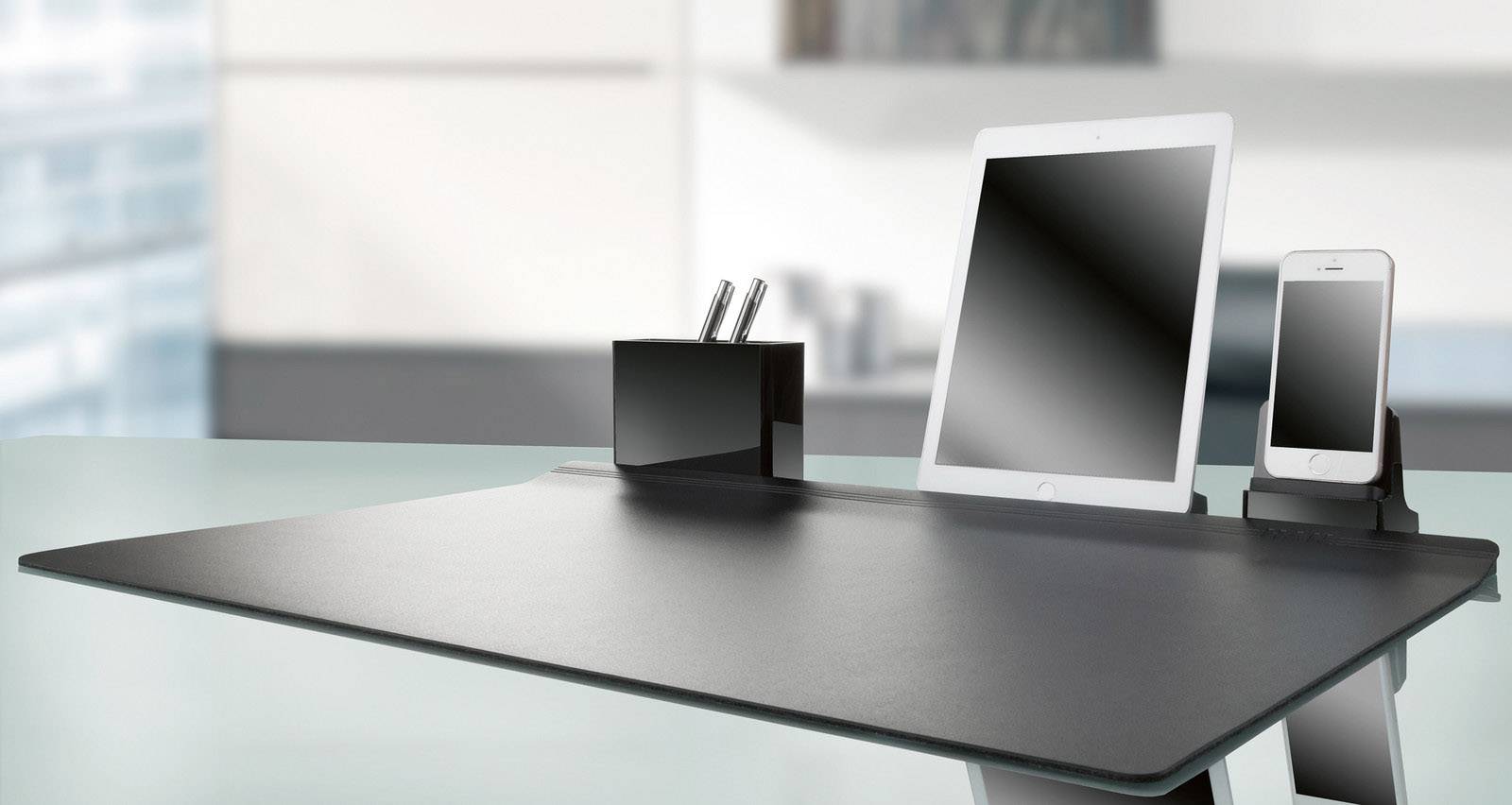 HAN Smart-Line 92110-13 Schreibunterlage Schwarz (B x H) 600 mm x 395 mm