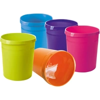 HAN Papierkorb GRIP 18190-54 18l (Ø x H) 312mm x 350mm Polypropylen Hellblau HAN Papierkorb GRIP 18190-54 18l (Ø x H) 312mm x 350mm Polypropylen Hellblau