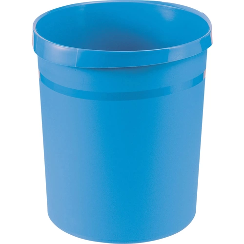 HAN Papierkorb GRIP 18190-54 18l (Ø x H) 312mm x 350mm Polypropylen Hellblau HAN Papierkorb GRIP 18190-54 18l (Ø x H) 312mm x 350mm Polypropylen Hellblau