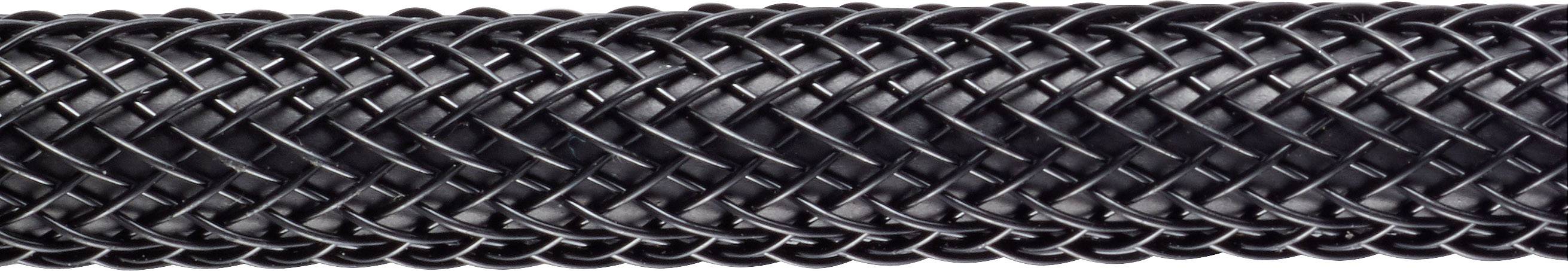 SpeaKa Professional HDMI Anschlusskabel  5.00 m Schwarz SP-5938052 Audio Return Channel, vergoldete Steckkontakte, gesleeved, mit LED, Ultra HD (4k) H