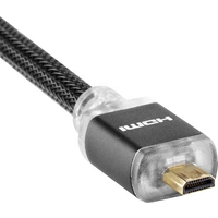 SpeaKa Professional HDMI Anschlusskabel  5.00 m Schwarz SP-5938052 Audio Return Channel, vergoldete Steckkontakte, gesleeved, mit LED, Ultra HD (4k) H SpeaKa Professional HDMI Anschlusskabel  5.00 m Schwarz SP-5938052 Audio Return Channel, vergoldete Steckkontakte, gesleeved, mit LED, Ultra HD (4k) H