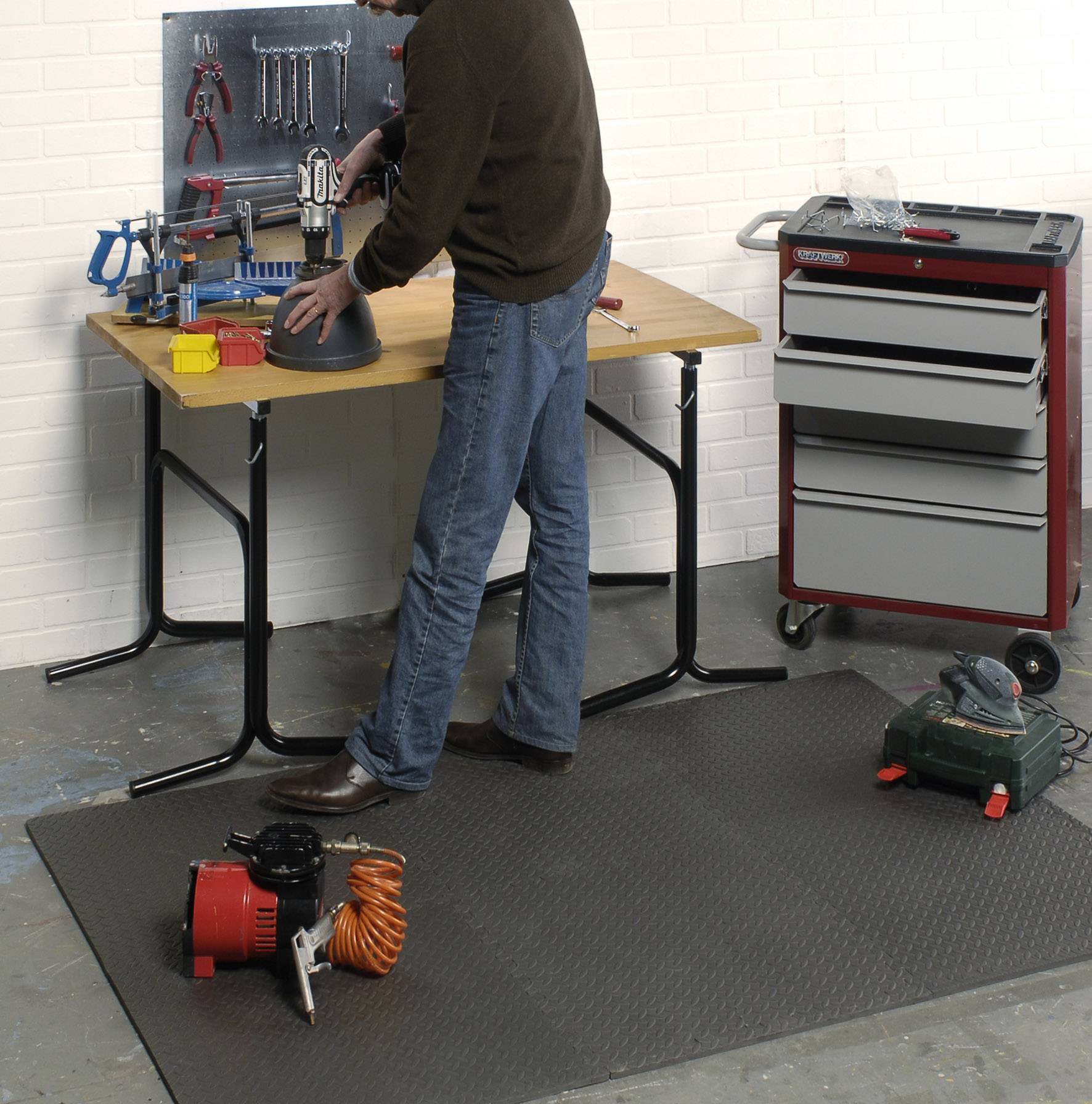 HP Autozubehör 19516 Komfortmatten / Kniematte (L x B x H) 60 x 60 x 1 cm