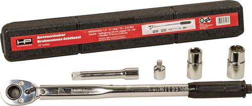 HP Autozubehör 13228 Drehmomentschlüssel mit Umschaltknarre 1/2  (12.5 mm) 40 - 210 Nm