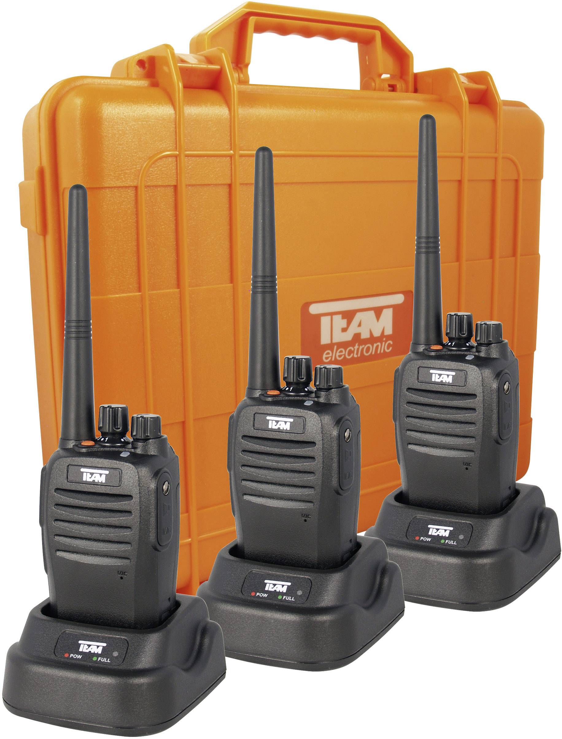 Team Electronic PR8607 TeCom-IP3 Freenet-Handfunkgerät 3er Set