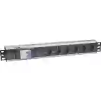 Intellinet 711432 19 Zoll Netzwerkschrank-Steckdosenleiste 1.5 HE Schutzkontaktsteckdose mit Schalter Aluminium, Schwarz Intellinet 711432 19 Zoll Netzwerkschrank-Steckdosenleiste 1.5 HE Schutzkontaktsteckdose mit Schalter Aluminium, Schwarz
