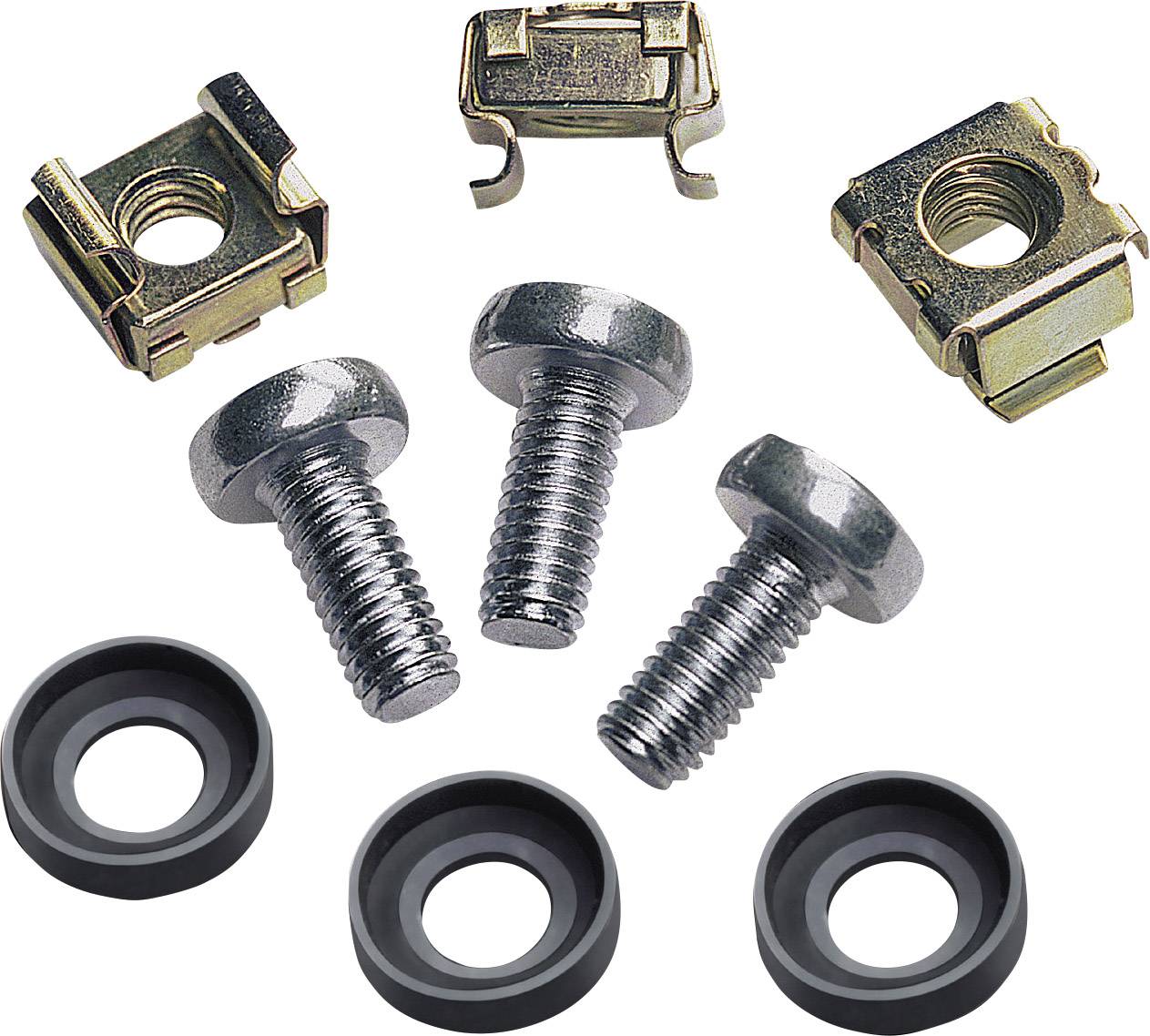 Intellinet 711081 19 Zoll Netzwerkschrank-Befestigungsmaterial