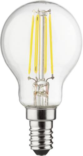 Müller Licht LED EEK A++ (A++ - E) E14 Tropfenform 4W = 40W Warmweiß (Ø x L) 45mm x 77mm Filament