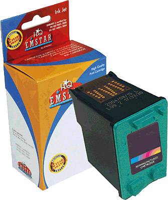 EMSTAR Druckerpatrone ersetzt HP 343 Kompatibel Cyan, Magenta, Gelb H75 H75
